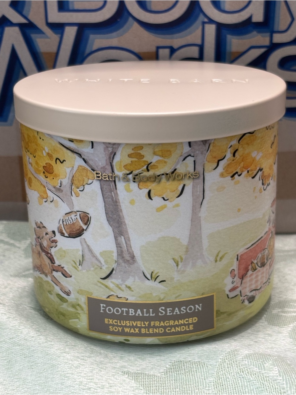 Bath & Body Works Football Season Three Wick Scented Candle